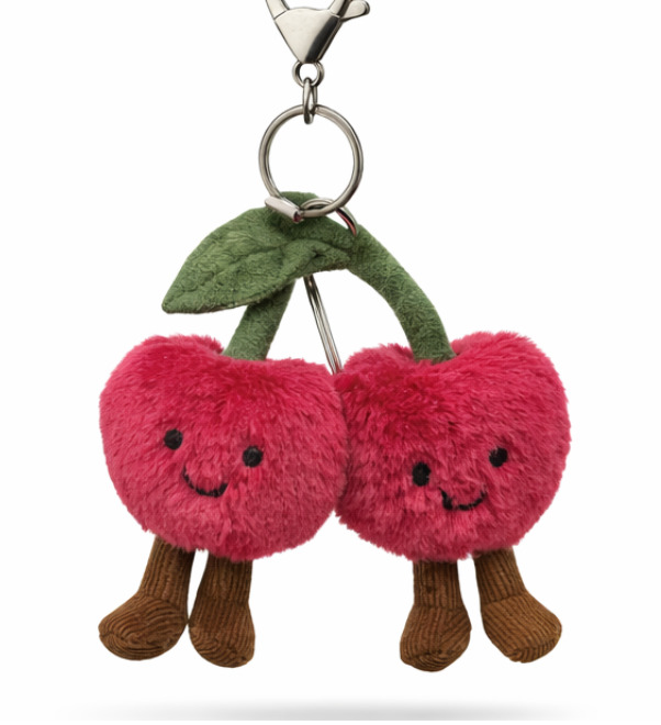 Snugjelly cherry keychain